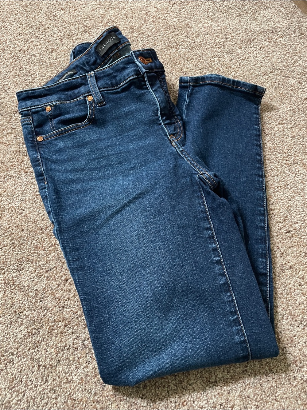 Talbots Dark Blue Women’s Slim Ankle Jeans